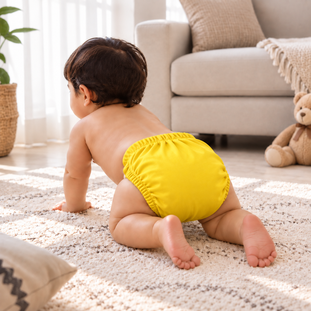Diaper - Yellow