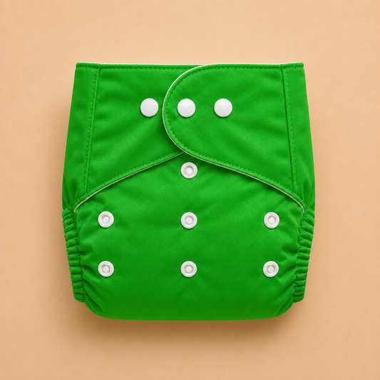 Reuseable Diaper - Solid - Green