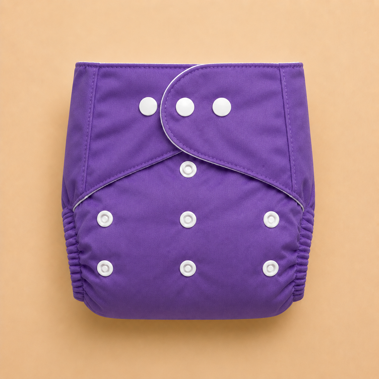 Reuseable Diaper - Solid - Purple