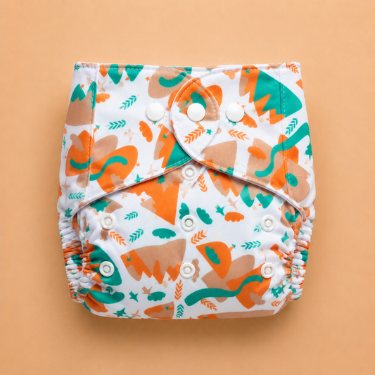 Reuseable Diaper - Printed - Color Quest