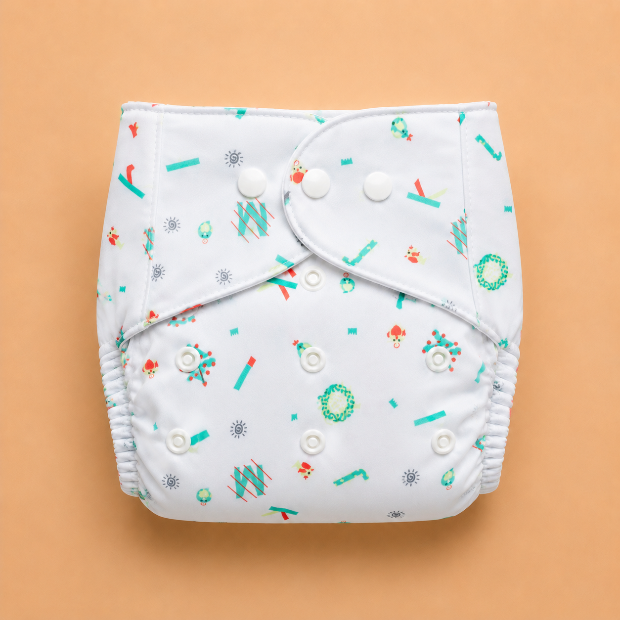 Reuseable Diaper - Printed - Tiny Canvas
